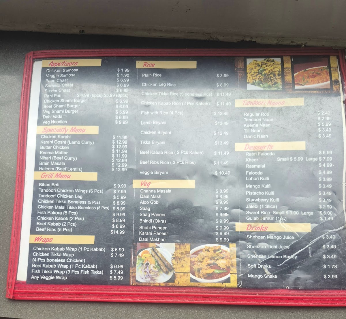 Sizzler Kabab Menu - Image 3