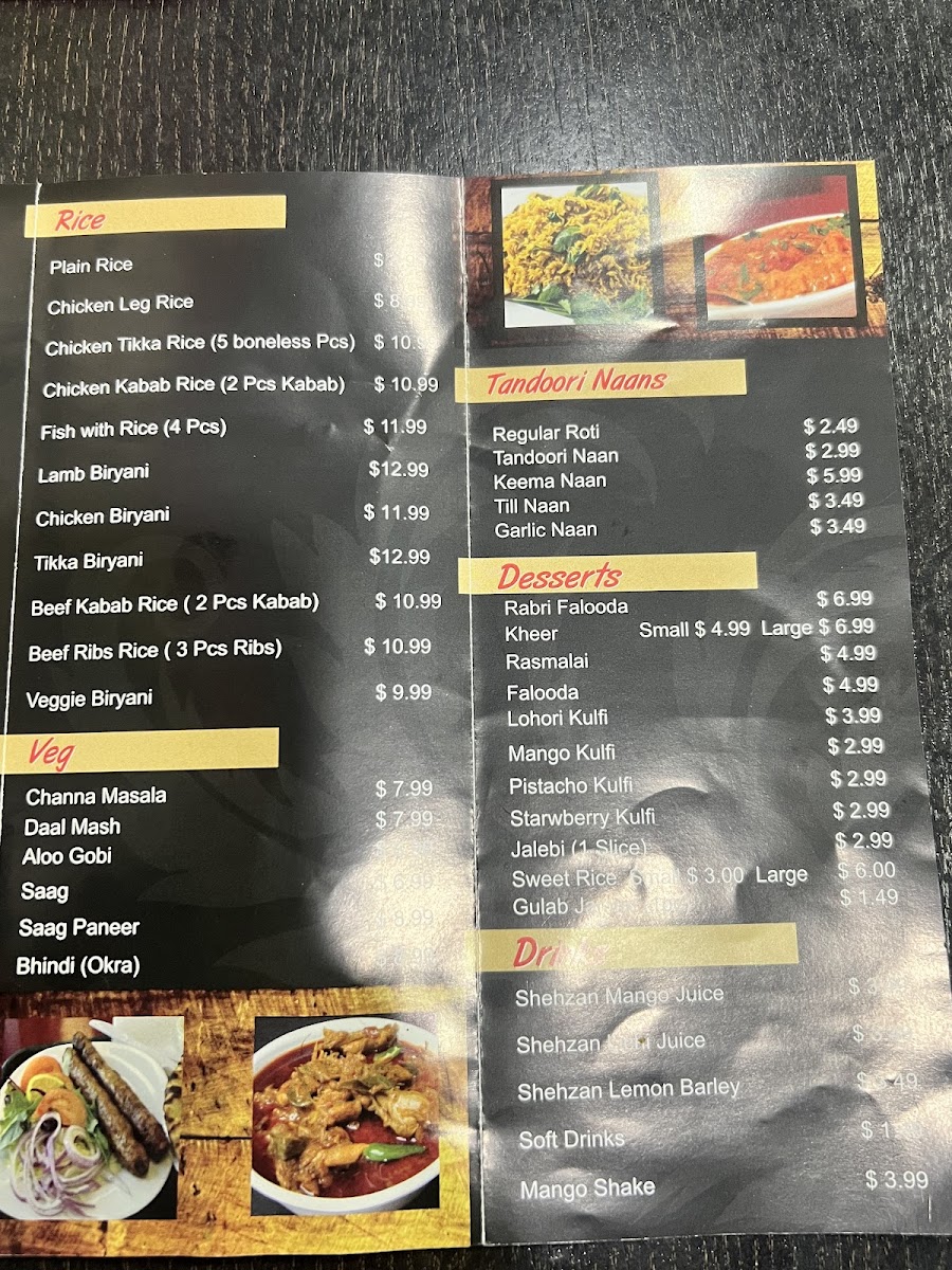 Sizzler Kabab Menu - Image 4